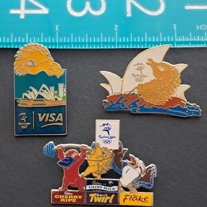 Millie Mascot Sydney 2000 Olympic Games Pins lot of 3